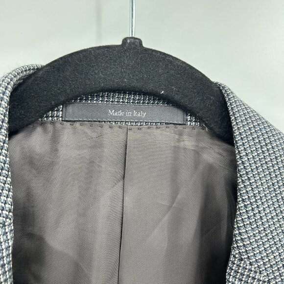 ERMENEGILDO ZEGNA Men's Gray 100% Wool Two Button Blazer Suit Jacket Size 48R - Picture 6 of 11